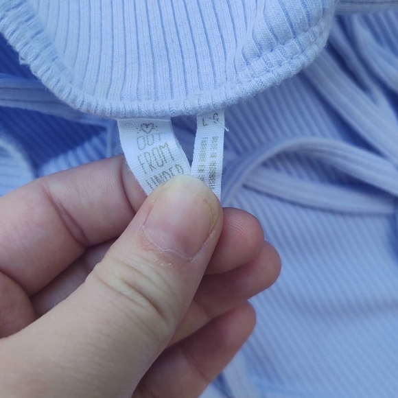 Out From Under Periwinkle Bodysuit - Picture 2 of 6